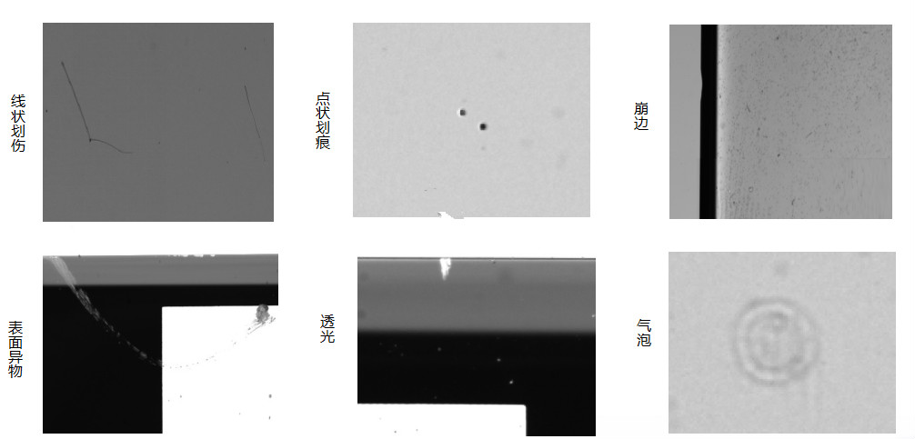 三菱機(jī)器視覺檢測手機(jī)玻璃蓋板缺陷